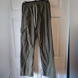 Aerie Olive Cargo Pants